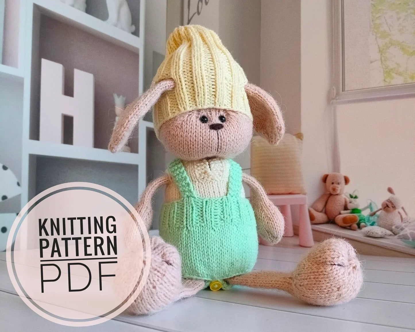 Puppy Knitting Pattern