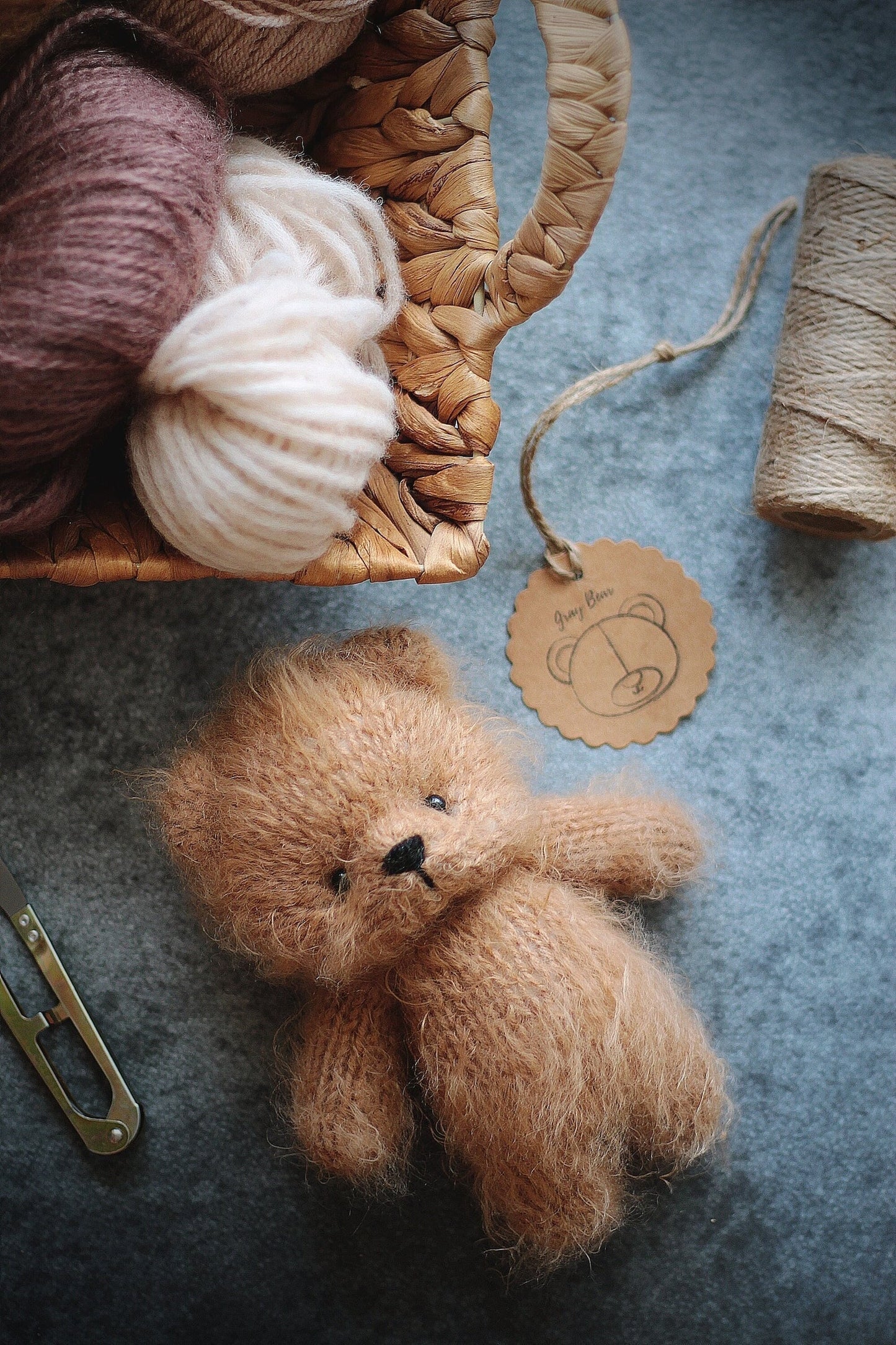 Cinnamon Bear knitting Pattern