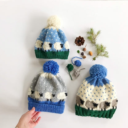 Sheep Hat Knitting Pattern