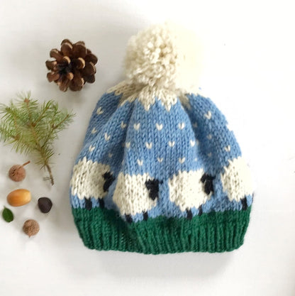 Sheep Hat Knitting Pattern