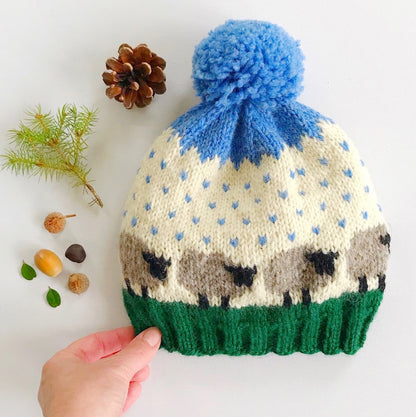 Sheep Hat Knitting Pattern