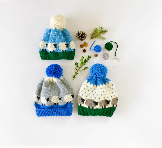 Sheep Hat Knitting Pattern