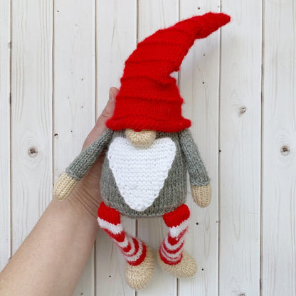 Christmas Gnome Knitting Pattern