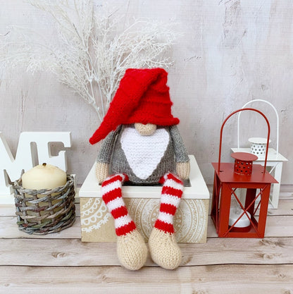 Christmas Gnome Knitting Pattern