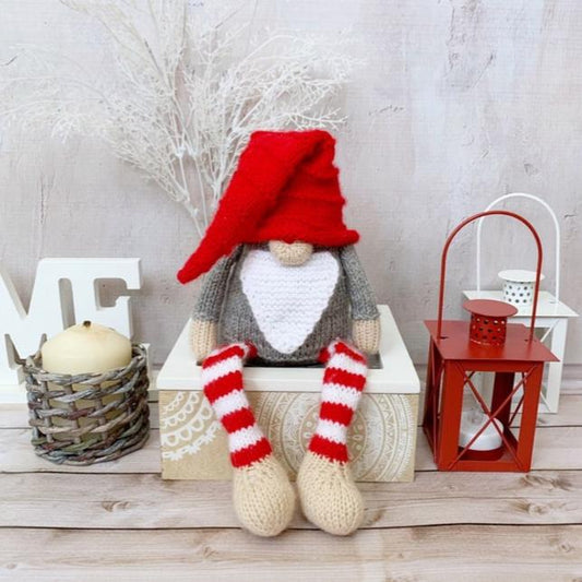 Christmas Gnome Knitting Pattern