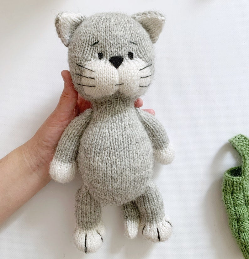 Cat Knitting Pattern