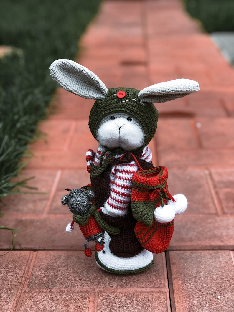 Bunny Boy & Girl Crochet Pattern + Free Holiday Outfits