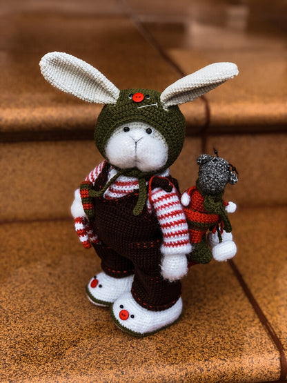 Bunny Boy & Girl Crochet Pattern + Free Holiday Outfits