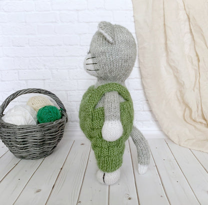 Cat Knitting Pattern