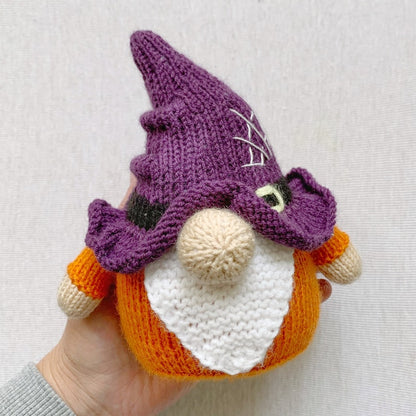 Halloween Gnome Knitting Pattern