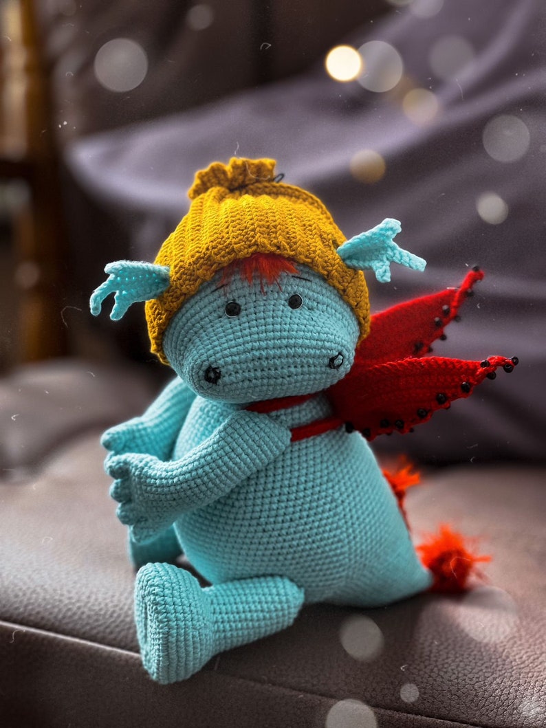 Dragon Crochet Pattern + Free Outfit