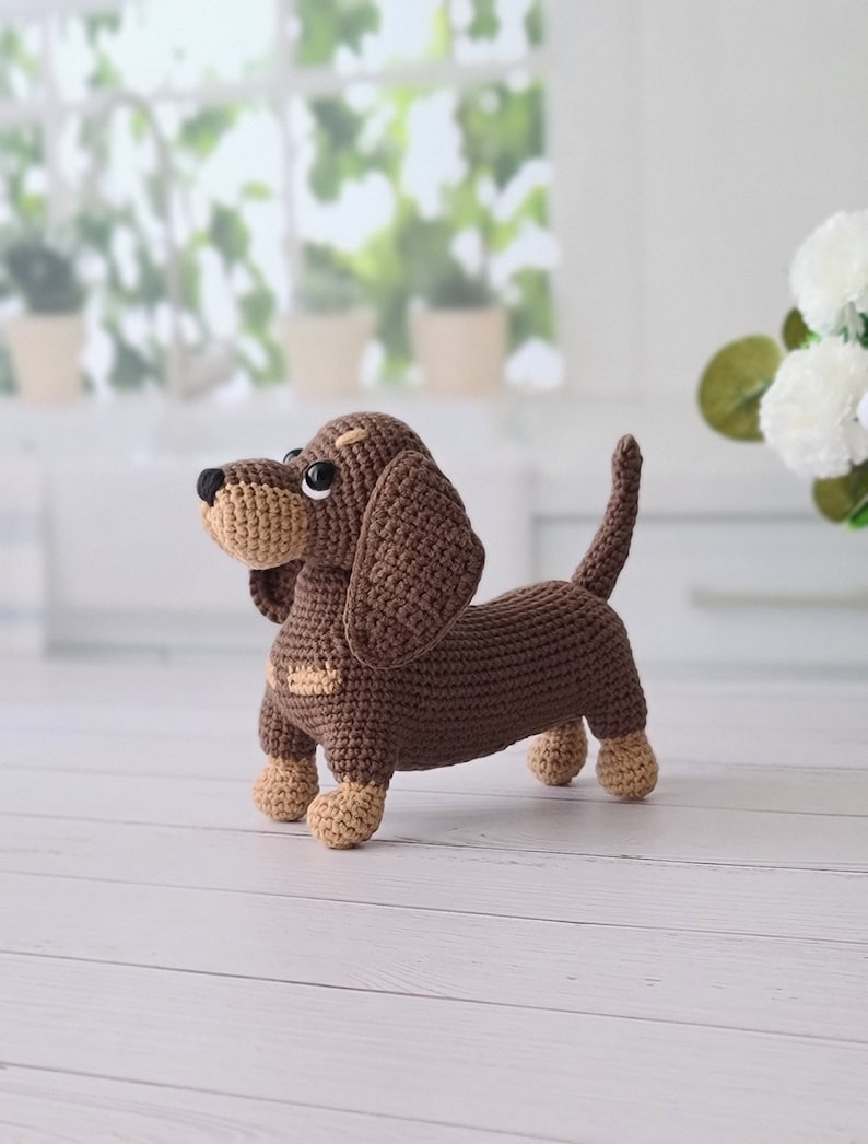 Dachshund Dog Crochet Pattern