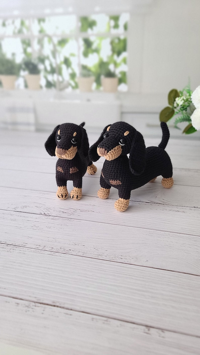 Dachshund Dog Crochet Pattern